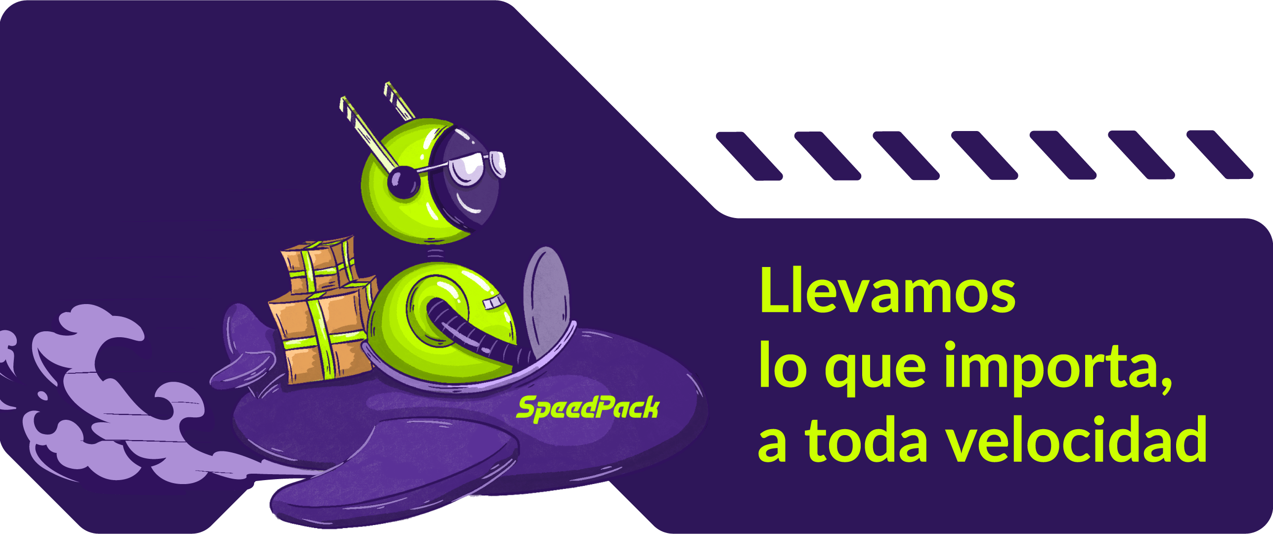 Llevamos lo que importa a toda velocidad.